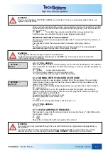 Предварительный просмотр 183 страницы Tecnoalarm TP8-64 BUS Installer Manual