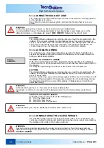 Предварительный просмотр 184 страницы Tecnoalarm TP8-64 BUS Installer Manual