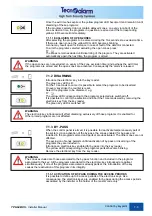 Предварительный просмотр 195 страницы Tecnoalarm TP8-64 BUS Installer Manual