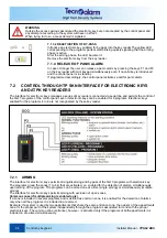 Предварительный просмотр 196 страницы Tecnoalarm TP8-64 BUS Installer Manual