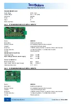 Предварительный просмотр 212 страницы Tecnoalarm TP8-64 BUS Installer Manual