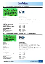 Предварительный просмотр 215 страницы Tecnoalarm TP8-64 BUS Installer Manual