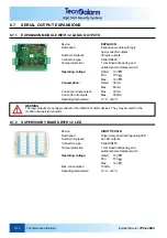 Предварительный просмотр 218 страницы Tecnoalarm TP8-64 BUS Installer Manual