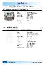 Предварительный просмотр 220 страницы Tecnoalarm TP8-64 BUS Installer Manual