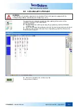 Предварительный просмотр 235 страницы Tecnoalarm TP8-64 BUS Installer Manual