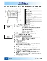 Preview for 22 page of Tecnoalarm TP8-64 User Manual