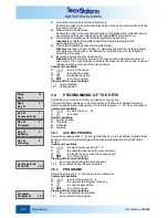 Preview for 36 page of Tecnoalarm TP8-64 User Manual