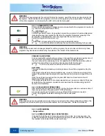 Preview for 68 page of Tecnoalarm TP8-64 User Manual