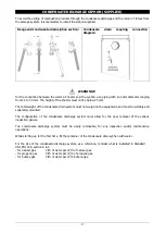 Предварительный просмотр 27 страницы Tecnoclima ENERGY 105 Assembly, Use And Maintenance Instructions