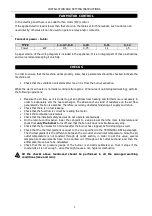 Preview for 9 page of Tecnoclima SR-UT 106 Technical Information Assembly, Use And Maintenance Instructions