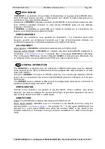 Preview for 3 page of Tecnocontrol CE396CS User Instructions