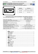 Preview for 1 page of Tecnocontrol SE126K User Manual