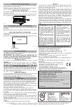 Предварительный просмотр 2 страницы Tecnocontrol SE221KM Quick Start Manual