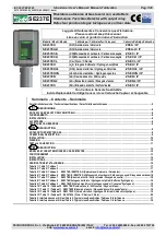 Tecnocontrol SE237E Series User Manual preview