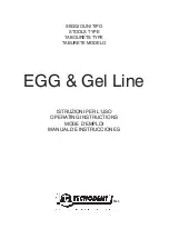 tecnodent EGG Series Operating Instructions Manual preview