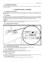 Предварительный просмотр 21 страницы tecnodent StingLE Operating Instructions Manual