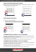 Preview for 58 page of Tecnodom Attila 10 TRAYS User And Maintenance Manual