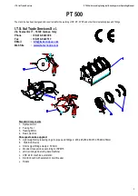 Предварительный просмотр 3 страницы Tecnodue 1121 1744 Operating Manual