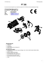 Preview for 3 page of Tecnodue I.T.S. PT 355 Operating Manual