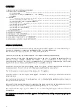 Preview for 4 page of TECNOEKA MKF 1016 S Translation Of Original Operating And Instruction Manual