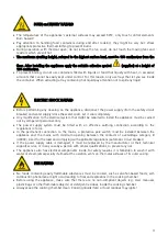 Preview for 5 page of TECNOEKA MKF 1016 S Translation Of Original Operating And Instruction Manual