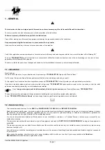 Preview for 3 page of tecnoelettra AT206 User Manual