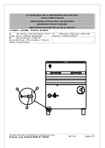 Preview for 77 page of Tecnoinox BS80FG7 Instruction Manual For Installation, Maintenance And Use