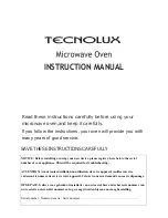 Tecnolux AC925EBL-595196 Instruction Manual preview