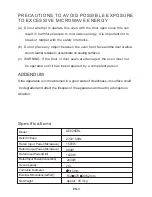 Preview for 3 page of Tecnolux AC925EBL-595196 Instruction Manual