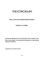 Preview for 19 page of Tecnolux AC925EBL-595196 Instruction Manual