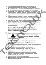 Preview for 8 page of Tecnolux JC16CA20B Instruction Manual