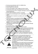 Preview for 42 page of Tecnolux JC16CA20B Instruction Manual