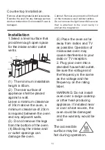 Preview for 12 page of Tecnolux MWM823ECKU Instruction Manual