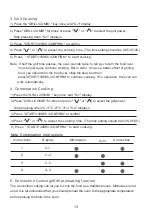 Preview for 14 page of Tecnolux MWM823ECKU Instruction Manual