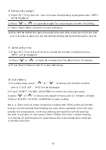 Preview for 16 page of Tecnolux MWM823ECKU Instruction Manual