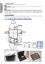 Предварительный просмотр 18 страницы Tecnomed Italia MORPHEUS Installation, Use And Maintenance Manual