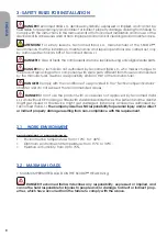 Preview for 8 page of Tecnomed Italia Skudo Installation, Operation And Maintenance Manual