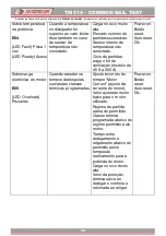 Preview for 21 page of TECNOMOTOR TM 514 Instruction Manual