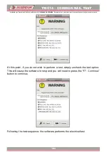 Preview for 195 page of TECNOMOTOR TM 514 Instruction Manual