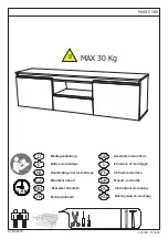 Предварительный просмотр 1 страницы Tecnos MAGIC 180 Assembly Instructions Manual