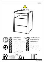 Tecnos MALINKA Assembly Instructions Manual предпросмотр