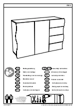 Предварительный просмотр 1 страницы Tecnos ONDA 21061001 Assembly Instructions Manual