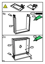 Предварительный просмотр 8 страницы Tecnos ONDA 21061001 Assembly Instructions Manual