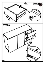 Предварительный просмотр 17 страницы Tecnos ONDA 21061001 Assembly Instructions Manual