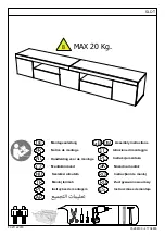 Tecnos SLOT 41734865 Assembly Instructions Manual preview