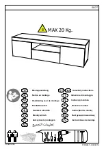 Tecnos SLOT 99889154 Assembly Instructions Manual preview