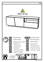 Tecnos VEGA 96139118 Assembly Instructions Manual preview