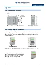 Preview for 9 page of Tecnosicurezza DeadBolt T5100/D Installation Instructions Manual