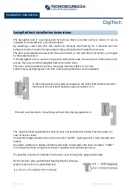 Preview for 10 page of Tecnosicurezza DeadBolt T5100/D Installation Instructions Manual