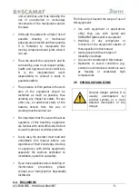 Preview for 5 page of Tecnospiro 3arm ROSCAMAT Instruction Manual